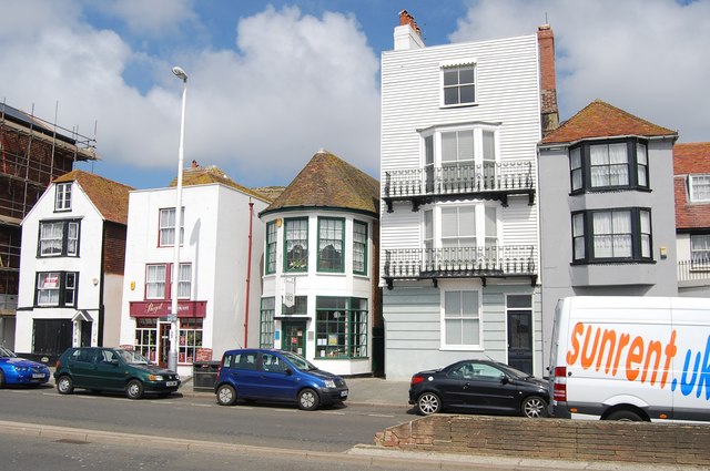 Seafront buildings, East Parade