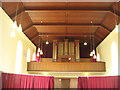 The organ at Westruther Kirk