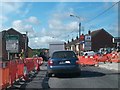 N3898 : Road works in Cavan Road, Ballinagh by Eric Jones