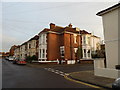 Approaching the junction of  Gains Road and Welch  Road