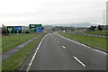 A9, Approaching Broxden Roundabout