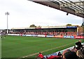 Aggborough Stadium - North Stand (terrace), Hoo Road, Kidderminster