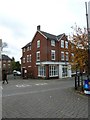 Looking towards the junction of Salisbury Street and Riverside Place