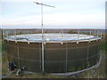 The Welsh Water water tank near Devauden