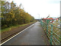 Ton Pentre railway station platform