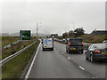 A9, Approaching the Blackford Turnoff