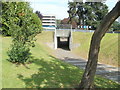 Pedestrian underpass near Cwmbran shopping centre