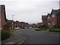 Grange Park Drive - viewed from Grange Park Court