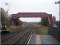 Footbridge - Cottingley Station