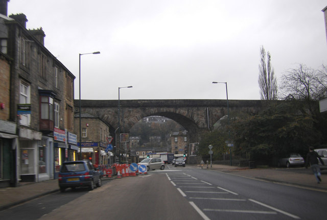 Railway Bridge over the Burnley Road,... © Peter Bond :: Geograph ...