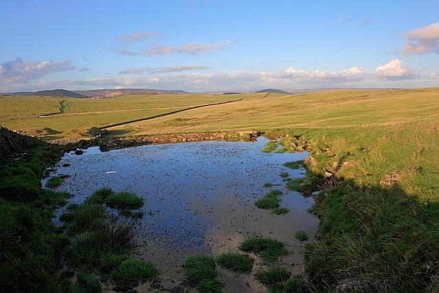 Dew Pond on Old Moor