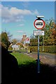 Entering Marchington on Church Lane