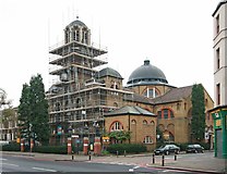 TQ3177 : Christ Church, Brixton Road, North Brixton by John Salmon