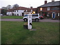 Water pump on village green