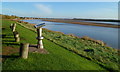 Viewing area across the River Severn, Newnham