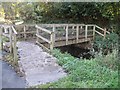 Footbridge over the Bishopston Stream