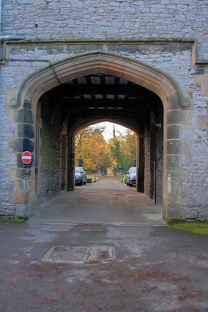 Entrance Arch, Thornbridge Outdoor Centre