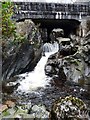 The falls below the Nathrach bridge