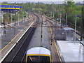 Train at New Southgate station