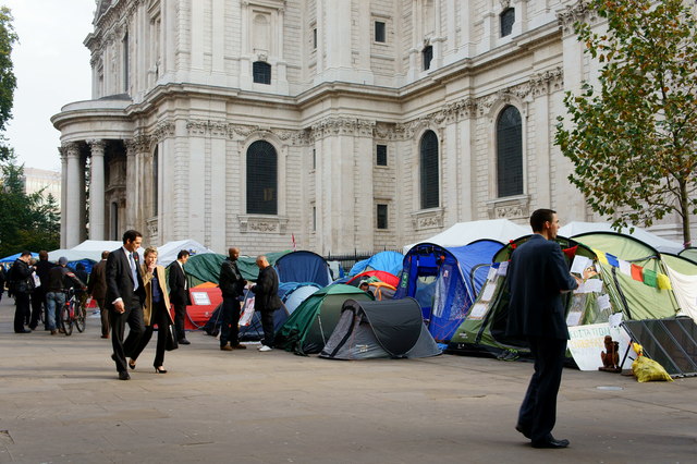 Occupy London Encampment