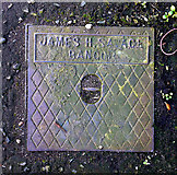 J5081 : Drain cover, Bangor by Rossographer