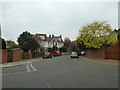 Road junction within Craneswater Park