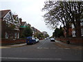 Looking from Salisbury Road into Helena Road