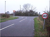 SK7773 : Darlton Road approaching the A57 by JThomas