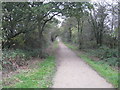 The Whitegate Way runs East past Gale Green Farm