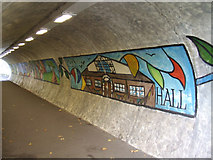 TL1314 : Station Road underpass murals by Thomas Nugent