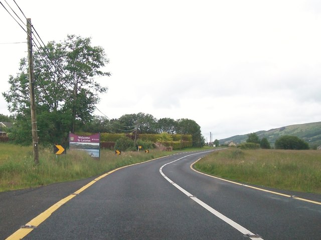 The N16 at the Cavan-Leitrim border © Eric Jones cc-by-sa/2.0 ...