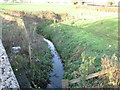 Small stream flowing under Clivegreen Road that feeds the Shropshire Union Canal