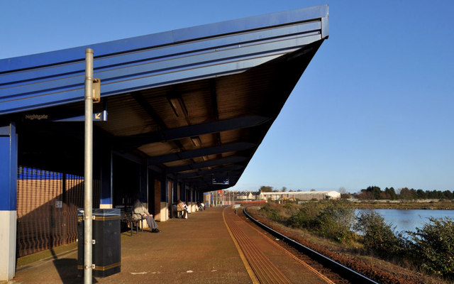 Larne Town Station © Albert Bridge Geograph Britain And Ireland