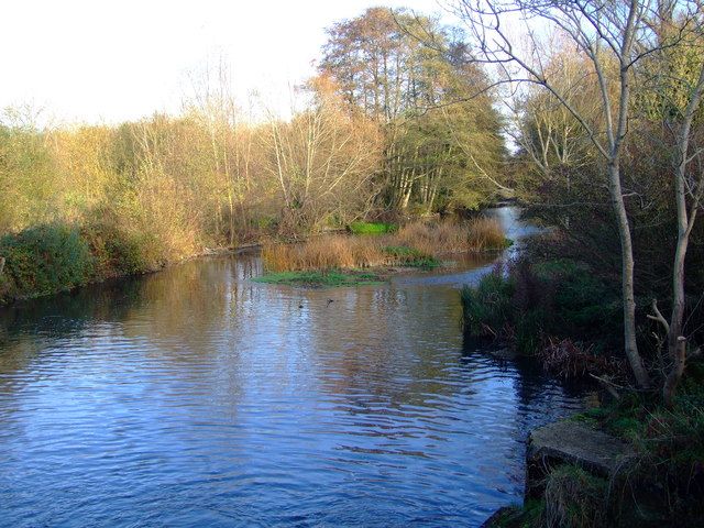 Downstream from Benham Weir