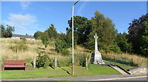NN9752 : Ballinluig war memorial by nick macneill