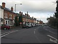 Terraced houses on Station Road, Knowle