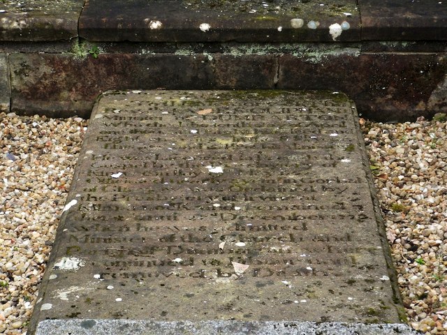 The gravestone of James Oliphant