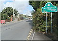 St Cenydd Road reaches Trecenydd, Caerphilly