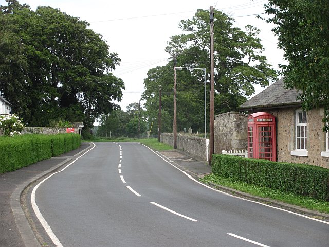 Telephone box, Carham
