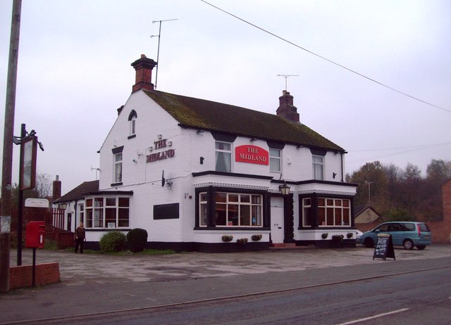 The Midland Public House in Killamarsh