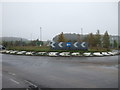 Roundabout on the A614