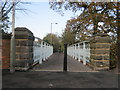 Polam Lane Bridge over the River Skerne in Darlington