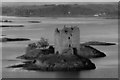 NM9247 : Castle Stalker from Portnacroish by Peter Bond
