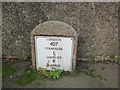 London Road Milestone