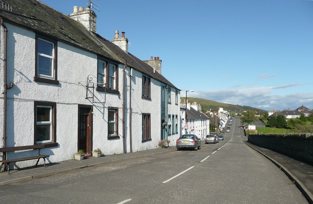 Main Street, Colmonell © Humphrey Bolton :: Geograph Britain and Ireland