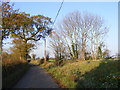 Water Lane & footpath