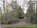 Public footpath off Sherwood Drive