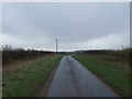 Old London Road towards the A1 (then turn left at the A1 for London)