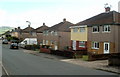 Second Avenue houses opposite the community centre, Trecenydd, Caerphilly