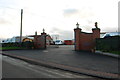 Entrance to a Mobile Home Complex, Hopton